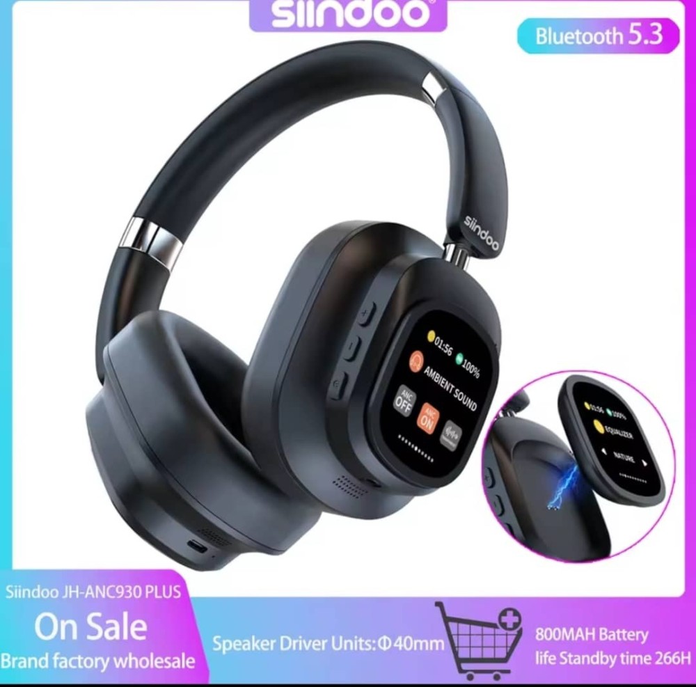 Siindoo JH-ANC930Plus Hybrid Wireless Headphone