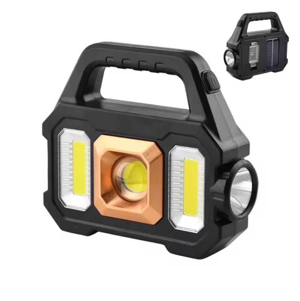IEEYEEY Solar Rechargeable LED Flashlight