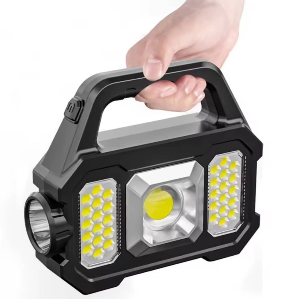 IEEYEEY Solar Rechargeable LED Flashlight