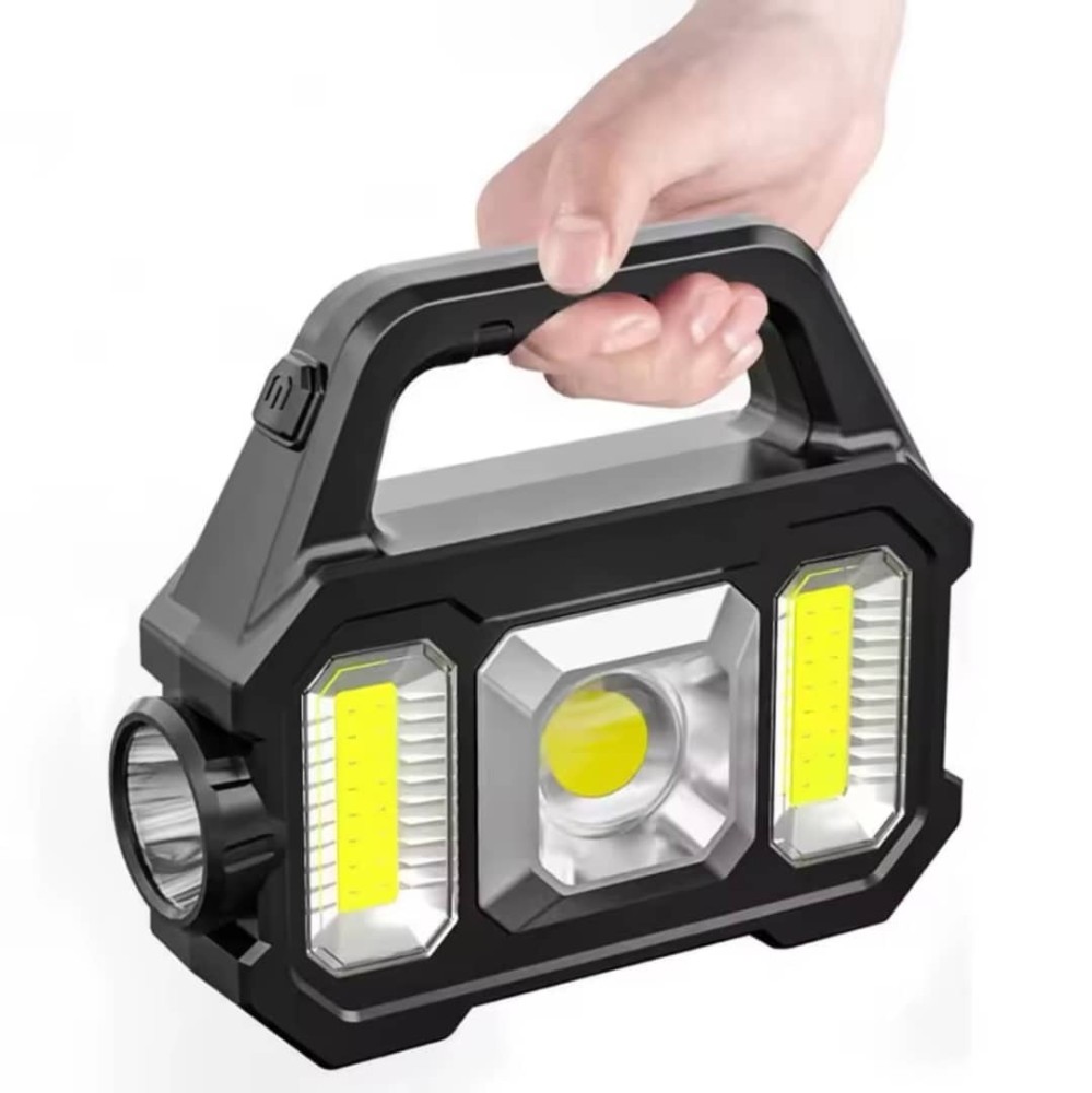 IEEYEEY Solar Rechargeable LED Flashlight