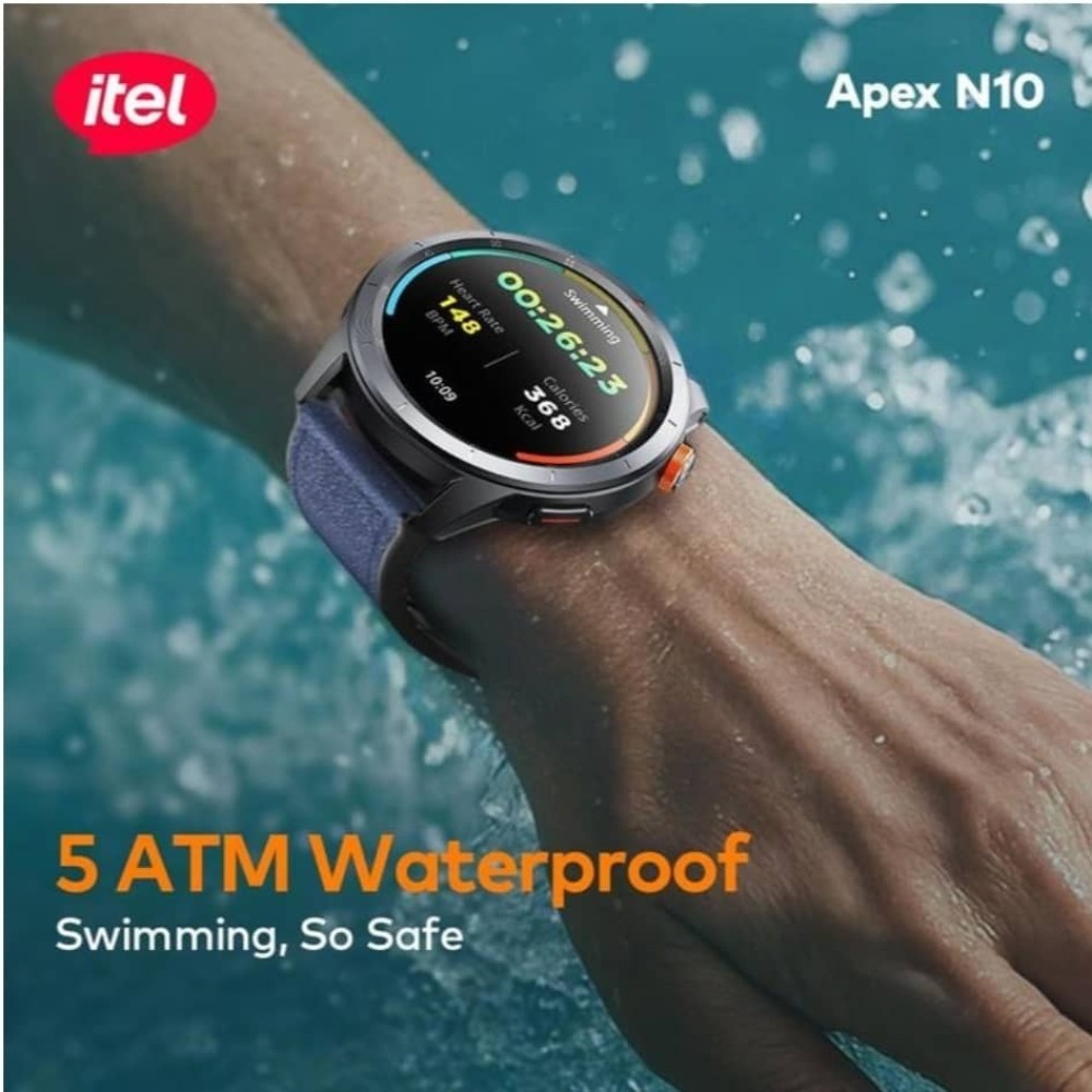 itel Apex N10 Smartwatch 1.43" Amoled Digital Compass
