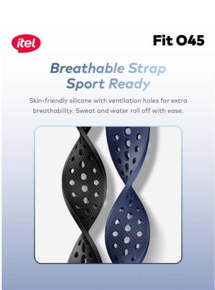 Itel Smart watch Fit 045 Metallic Bezel