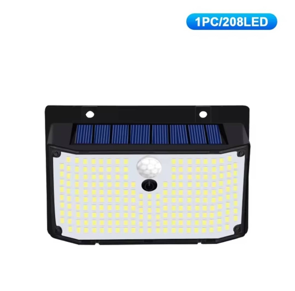 NewStyle 208 LED Solar Light Outdoor 1-2PCS Solar Wall Lamp