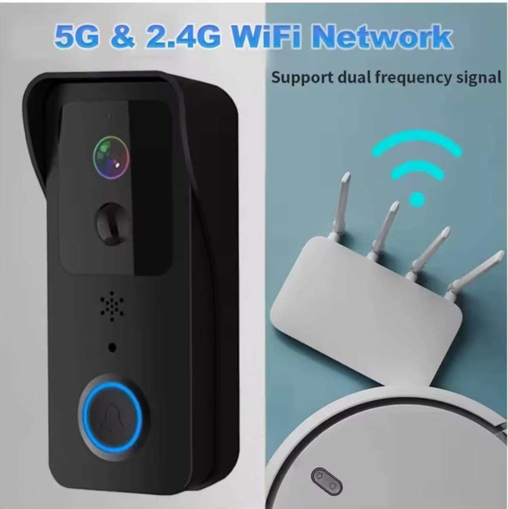HunterTBK 5G & WiFi Video Doorbell Camera
