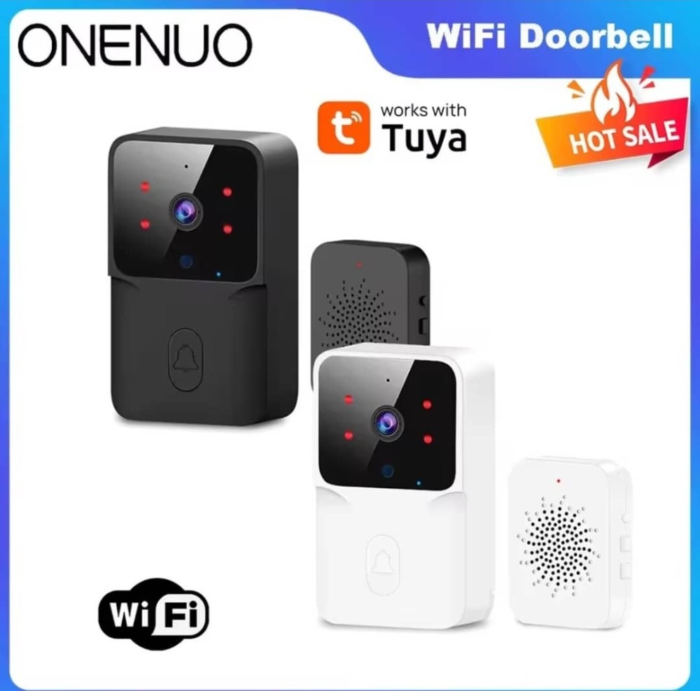 Onenuo WiFi Video Doorbell Wireless HD Camera,