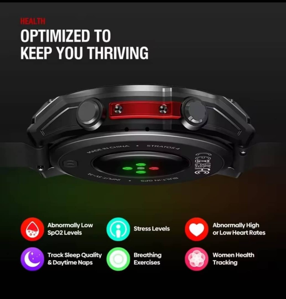 NEW Zeblaze Stratos 4 GPS Smart Watch