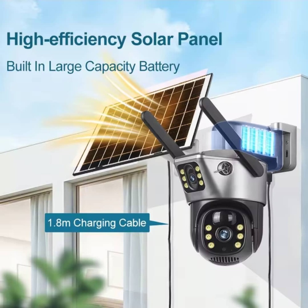 V380 Pro 4G Solar Camera