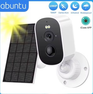 Abuntu 1080P WiFi Camera Solar Outdoor Camera